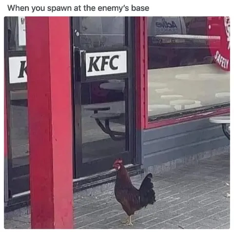 Spawned at the Enemy’s Base