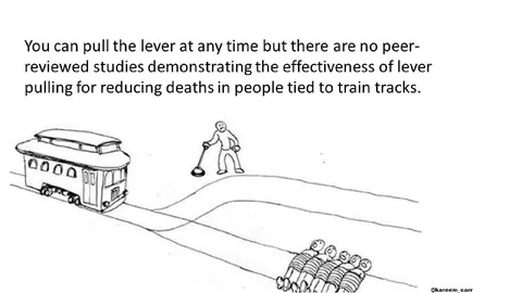 Peer-Reviewed Trolley Problem