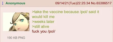 Still Alive After the Vaccine