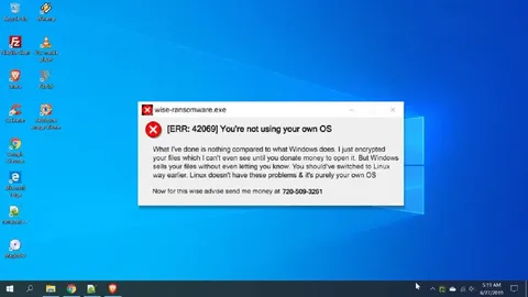 Ransomware Blames Windows