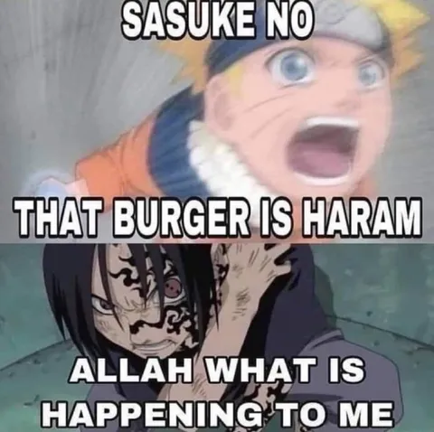Sasuke No That Burger Is Haram