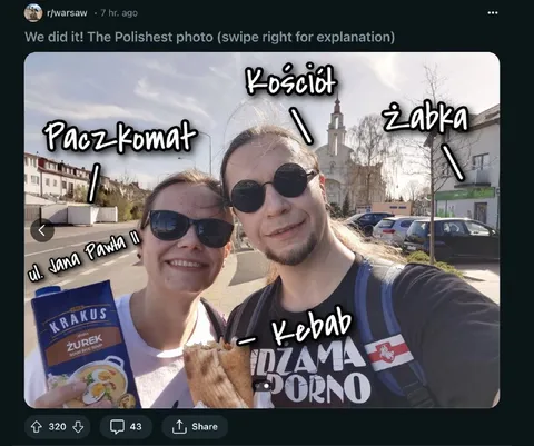 Najbardziej polskie zdjęcie Warszawy