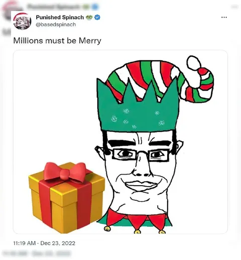 Millions Must Be Merry Elf
