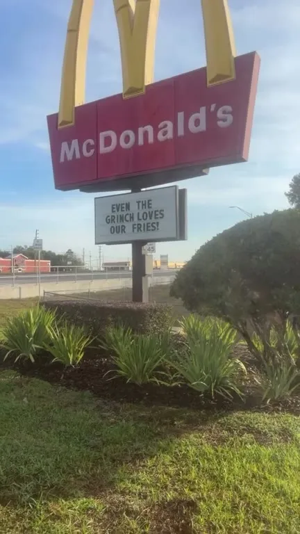 Even the Grinch Loves McDonald’s Fries