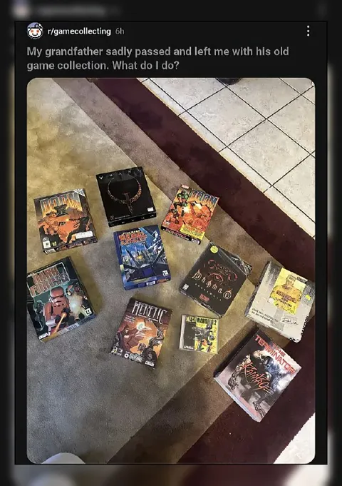Grandfather's Old Game Collection