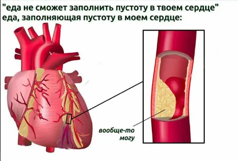 Еда заполняет пустоту в сердце