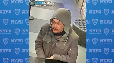 Suspicious Man in Beanie