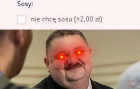 Nie chcę sosu