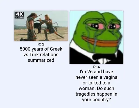 Greek-Turk Relations vs Pepe