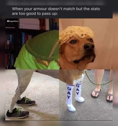Armour Stats Too Good