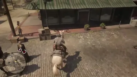 John Arrives at the Saloon