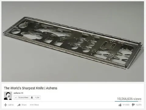 The World's Sharpest Knife