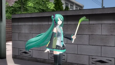 Miku Buys a Green Onion