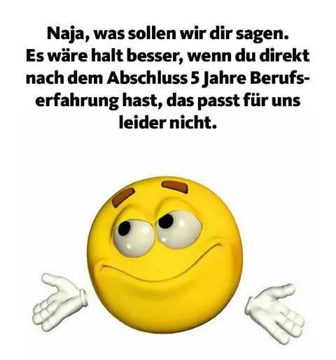 Fünf Jahre Berufserfahrung