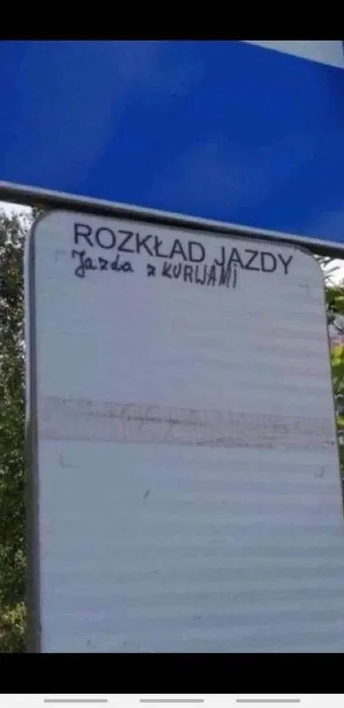 Rozkład jazdy z kurwami