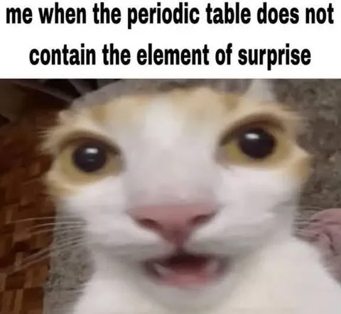 Periodic Table Element of Surprise