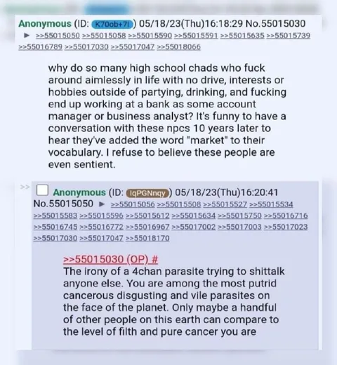 High School Chads Become Bank Analysts