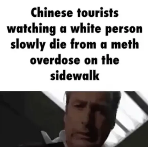Chinese Tourists Watch Meth Overdose