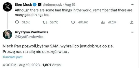 Nie uszczęśliwiaj nas na siłę