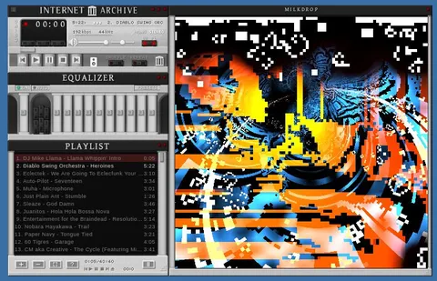 Internet Archive Winamp Skin