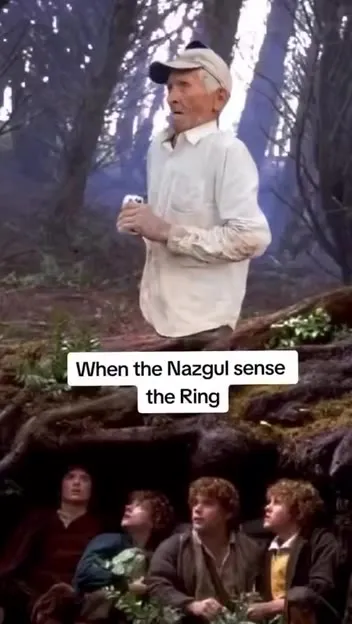 When the Nazgul Sense the Ring