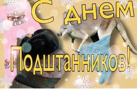 С днём подштанников