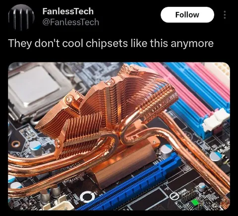 They Don't Cool Chipsets Like This