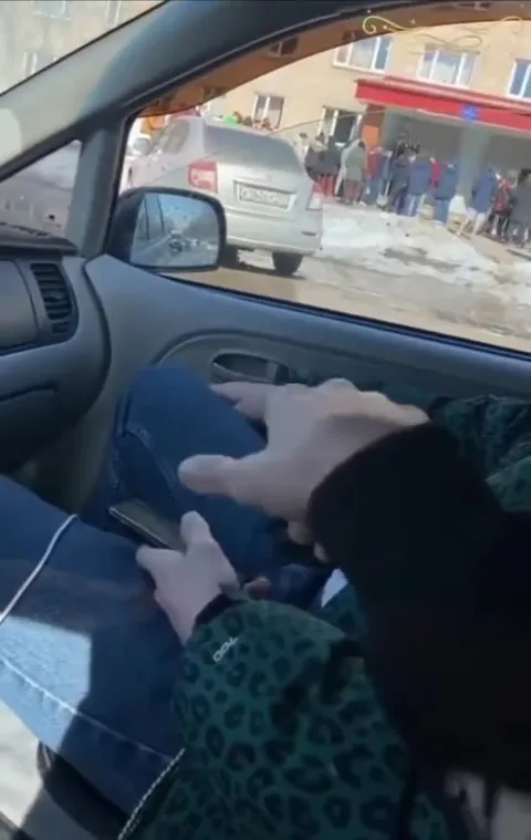 Пассажир не выдержал Чёрные глаза