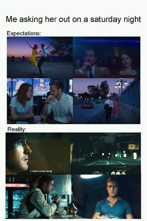 Saturday Night Expectations vs Reality