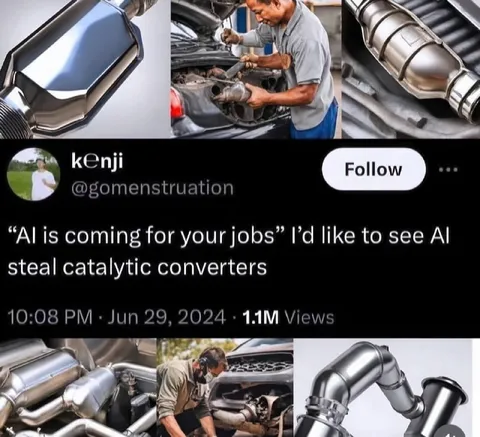 AI Stealing Catalytic Converters