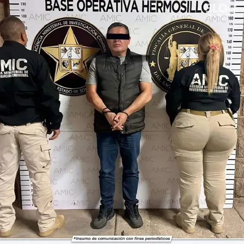Detenido en la base operativa