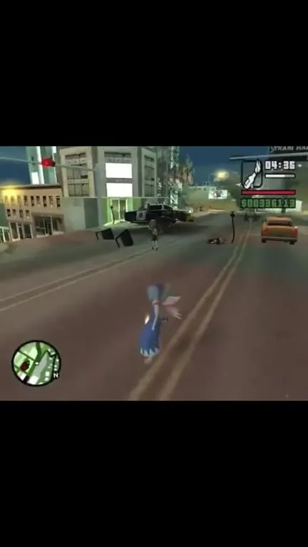 Фея устраивает хаос в GTA