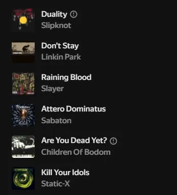 Aggressive Driving Playlist