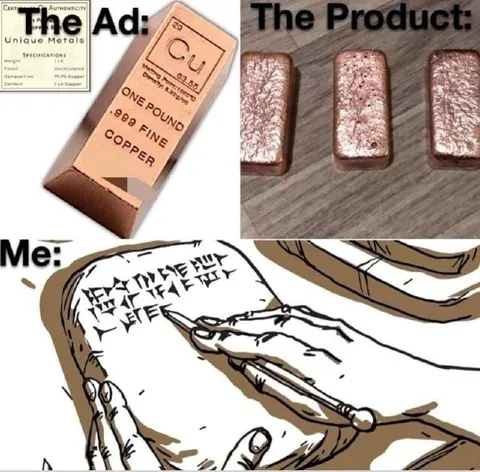 The Ad vs The Product