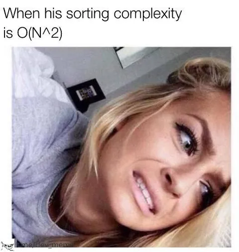 Sorting Complexity Is O(N²)