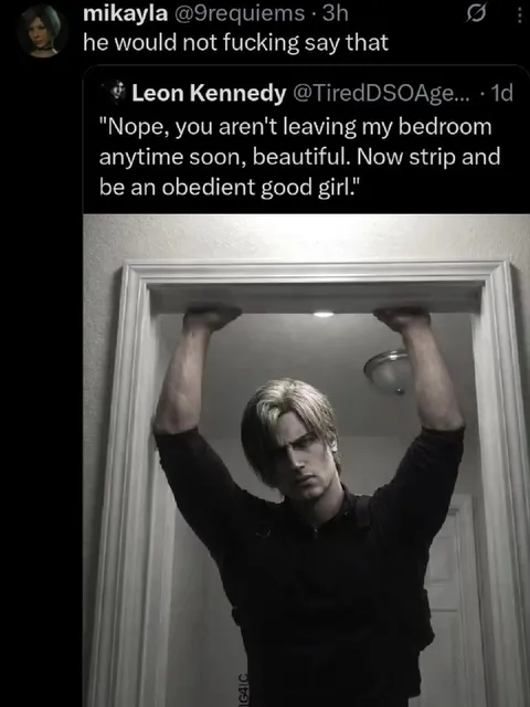 He Would Not Say That