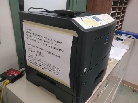 Printer Raises Copies to the Second Power