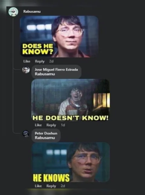 Does He Know? He Knows