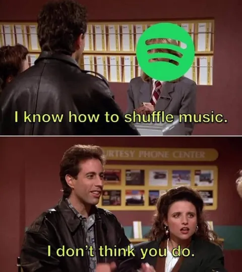 I Know How to Shuffle Music