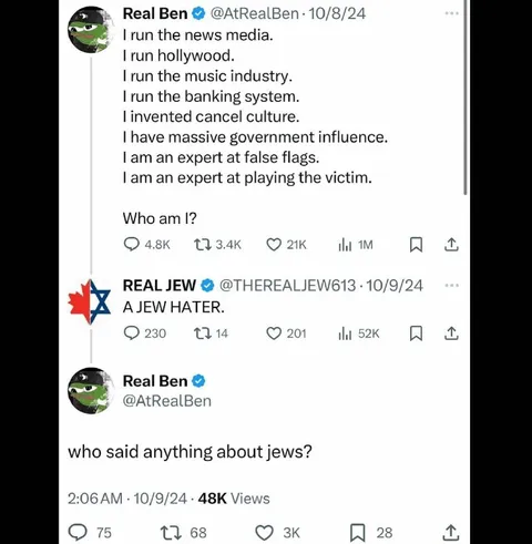 Who Said Anything About Jews?