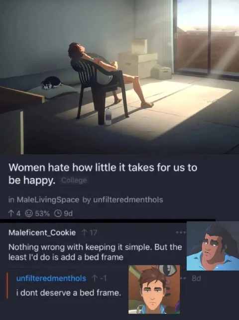 The Bed Frame Is Too Much