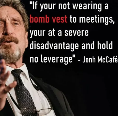 Bomb Vest Meeting Advantage