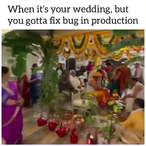 Wedding Day Production Bug