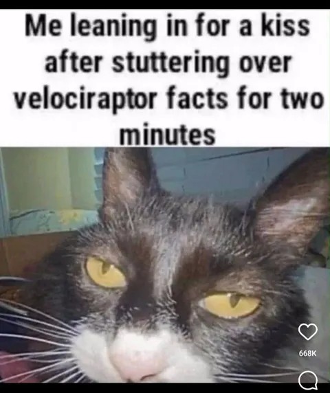 Velociraptor Facts Before a Kiss