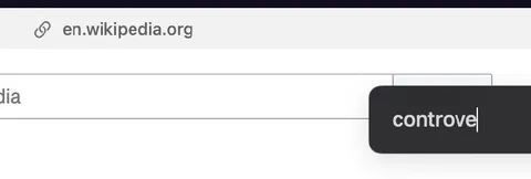 Wikipedia Controve Search