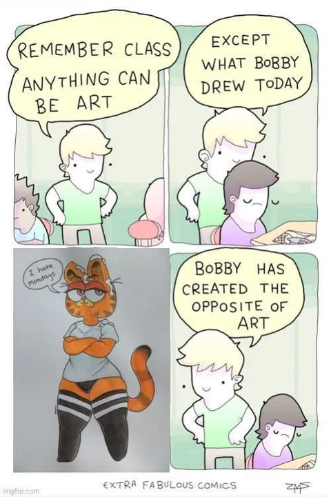 Bobby Creates the Opposite of Art