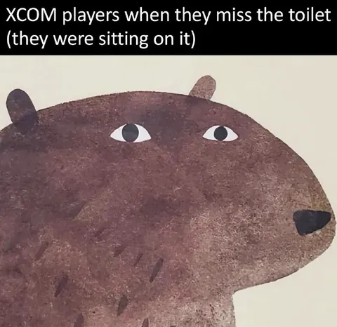 XCOM Players Miss the Toilet