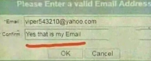 Yes That Is My Email