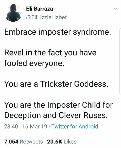 Embrace Imposter Syndrome