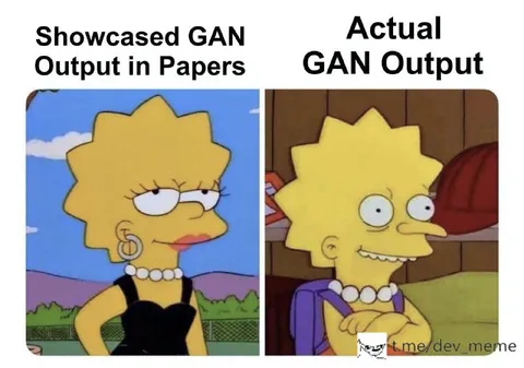 GAN Papers Versus Actual Output